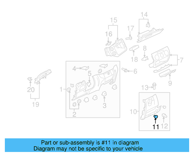 Lining Bumper 171-857-145 - View 3