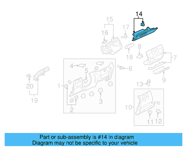 Tray 5M1-857-921-G-95T - View 4
