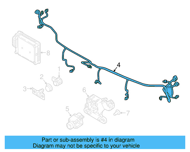 Harness 5NN-971-095-J - View 7