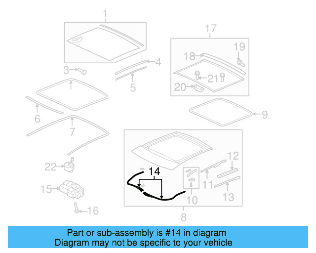 Guide Tube 3C8-877-361 - View 3