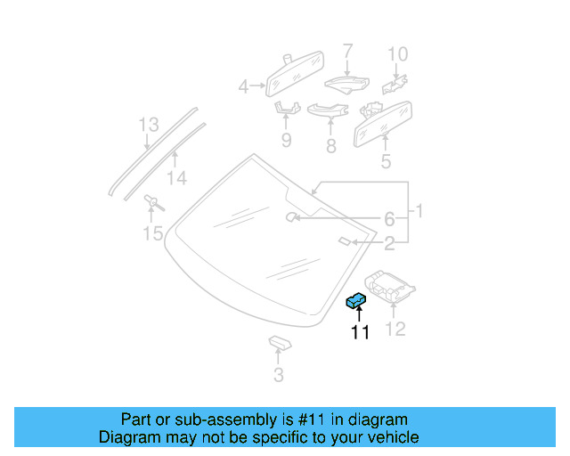 Rain Sensor 1K0-955-559-AH - View 22