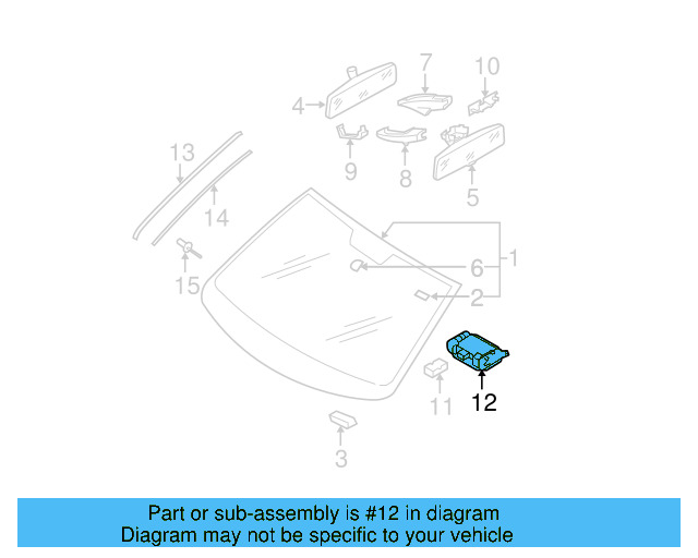 Housing 1C0-973-119-B - View 16