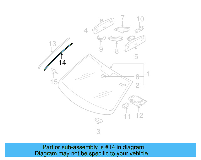 Retainer 3C0-854-542-B - View 3
