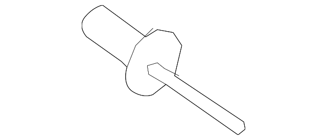 Retaining Strip Rivet N-910-197-01 - View 6