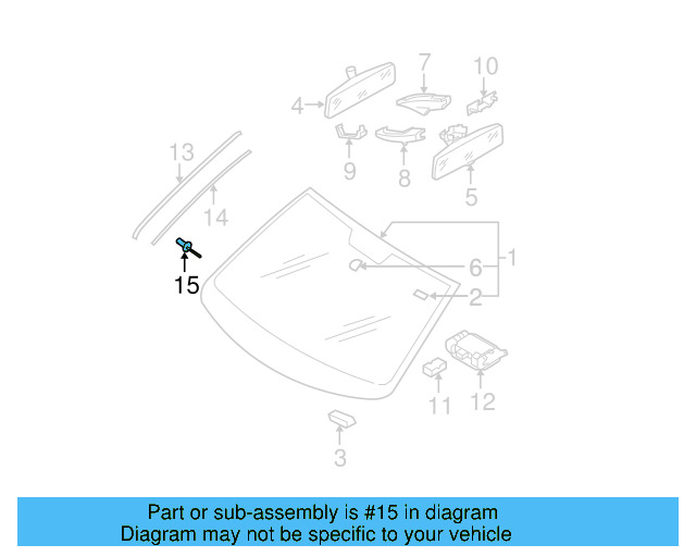 Retaining Strip Rivet N-910-197-01 - View 8