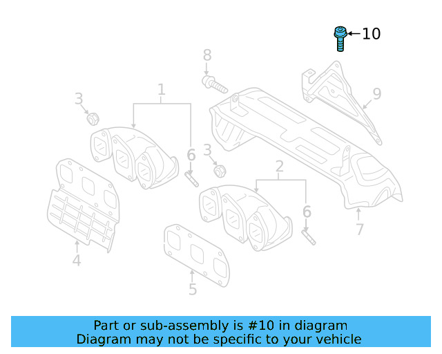 Lower Guide Rear Bolt N-106-649-01 - View 14