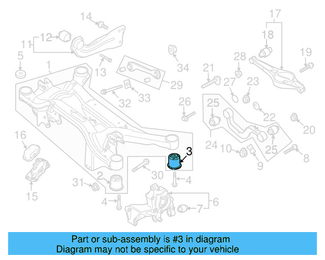 Suspension Cross 5Q0-505-145-E