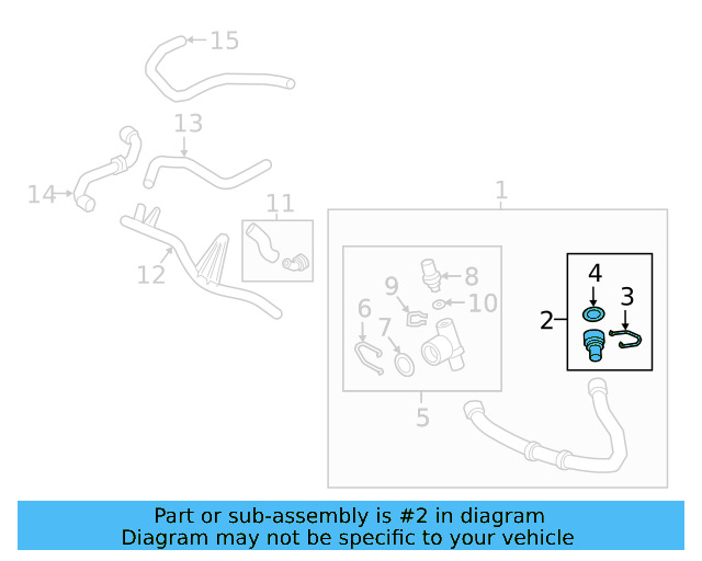 Lower Coupling 7M3-122-291 - View 22