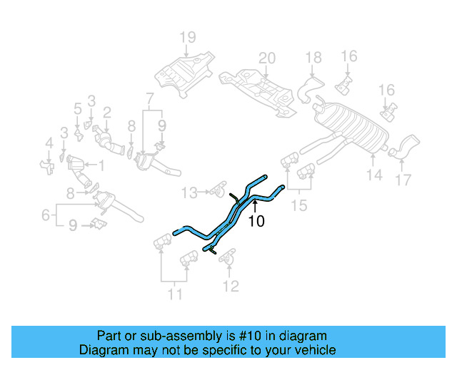 Connector Pipe 7L6-253-201-A - View 3