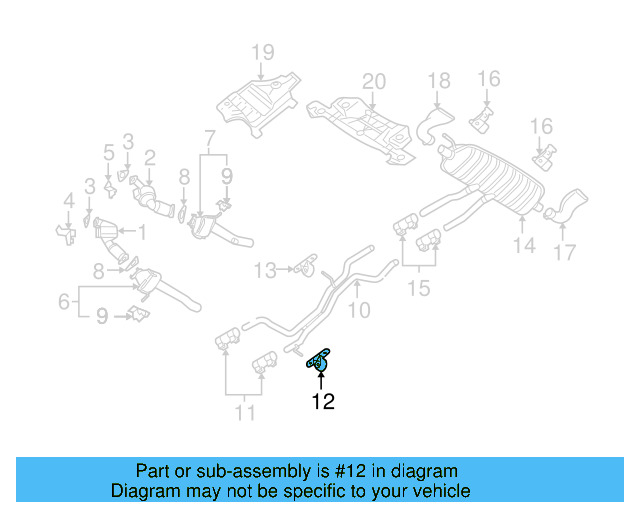 Rear Muffler Rear Bracket 7L6-253-144-C - View 14