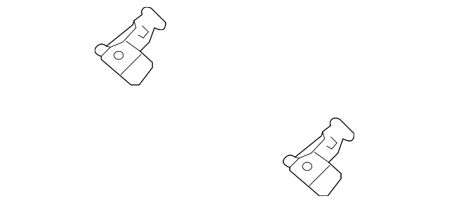 Exhaust System Hanger Bracket 7L6-253-144-E