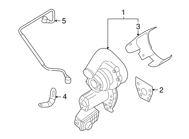 Converter & Pipe Gasket 8D0-253-115-C - View 8