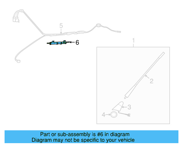 Cable Guide 1C0-971-615-S - View 3