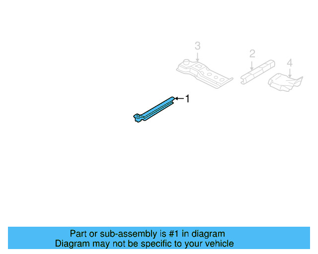 Seat Track 1J0-803-251