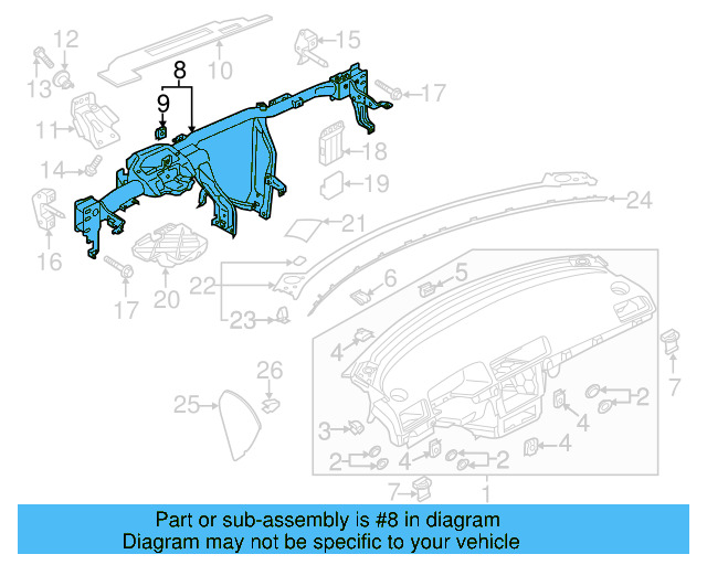 Reinforced Beam 561-857-017-C - View 6