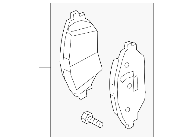 Brake Lining Front 3QF-698-151-D - View 6