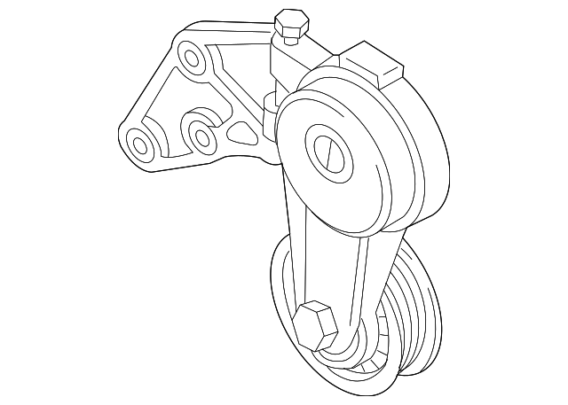 Tensioner 022-145-299-E - View 2