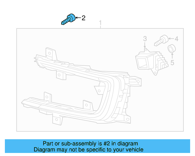 Wheel Opening Molding Screw N-910-907-01 - View 47
