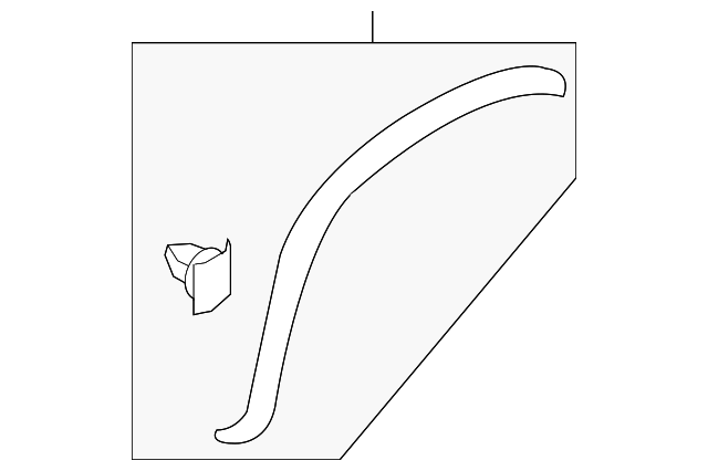 Wheel Opening Molding 5N0-853-818-9B9 - View 2