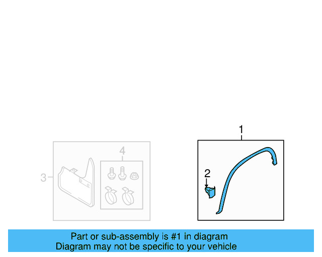 Wheel Opening Molding 5N0-854-820-B-9B9 - View 2