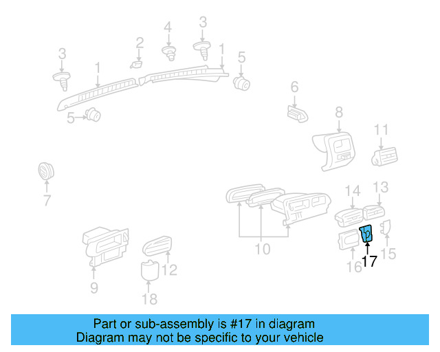 Trim 1H6-819-741-A-01C