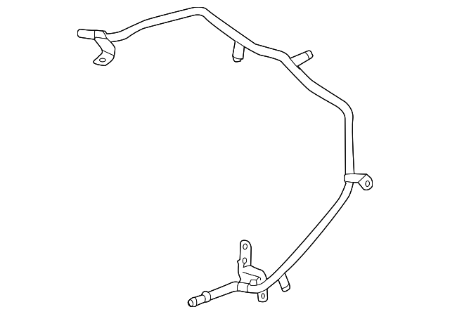 Water Return Tube 06K-121-075-BA - View 2