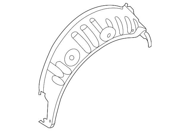 Outer Wheelhouse 5C6-809-412 - View 5