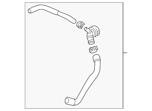 Center Hose 5QN-122-157-AE - View 2