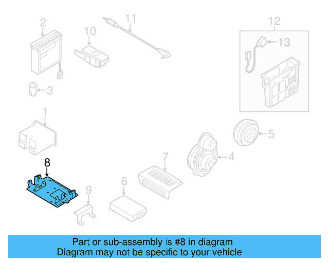 Bracket 1K0-035-883-E - View 50