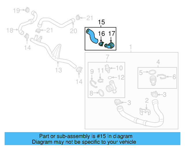 Return Hose 5QN-122-109-A - View 5