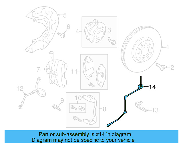 ABS Sensor Wire 3CN-927-903-E - View 6