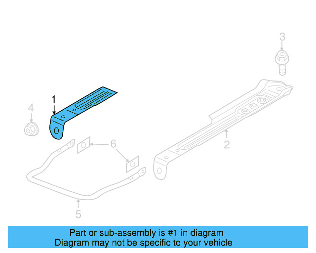 Seat Track 5N0-885-862-A - View 3