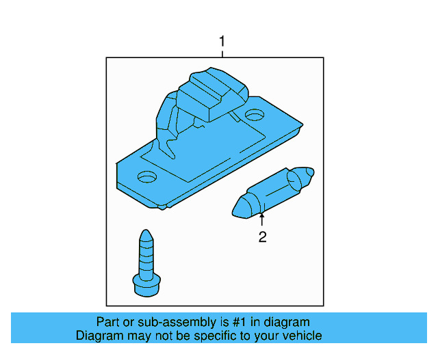 License Lamp 3B5-998-026-A - View 25