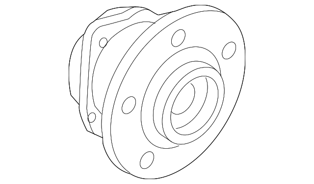 Hub Assembly 3QF-598-611
