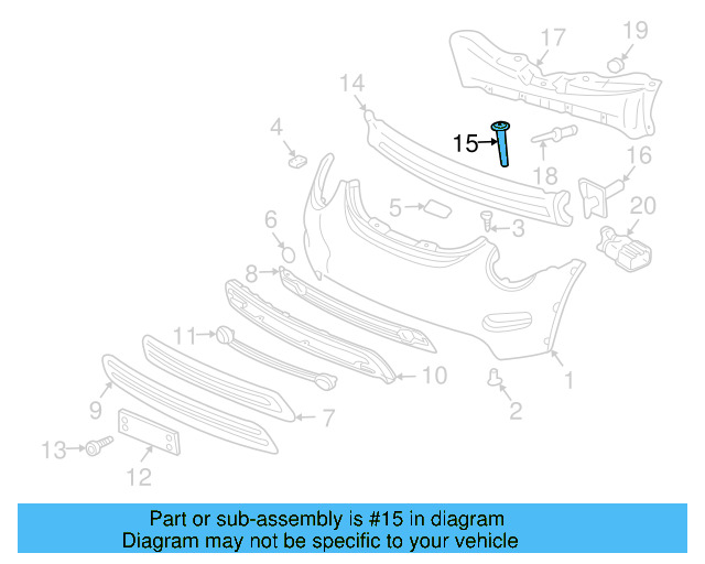 Energy Absorber 1C0-807-272-D - View 7