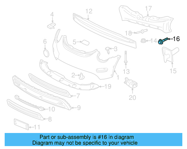 Energy Absorber Bolt N-906-289-02 - View 3