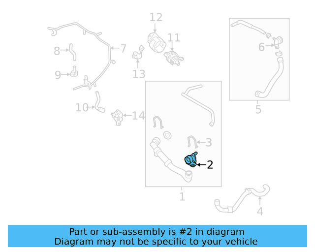 Upper Coupling 3Q0-122-291-R - View 3