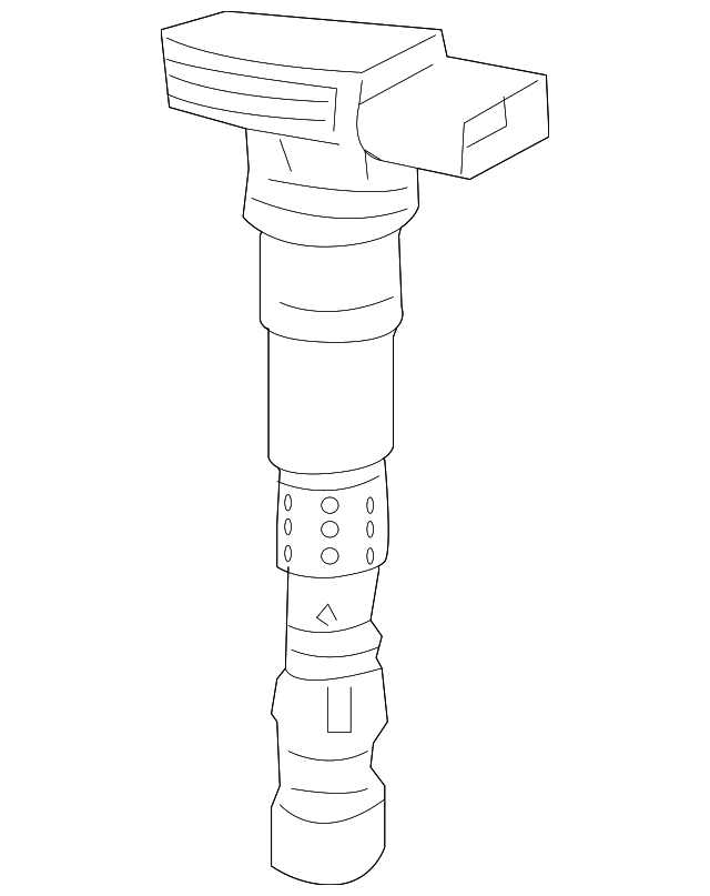 Ignition Coil 077-905-115-AA - View 2