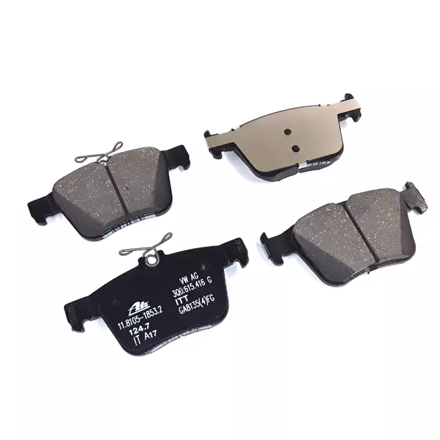 Disc Brake Pad Set Rear 3QF-698-451 - View 2