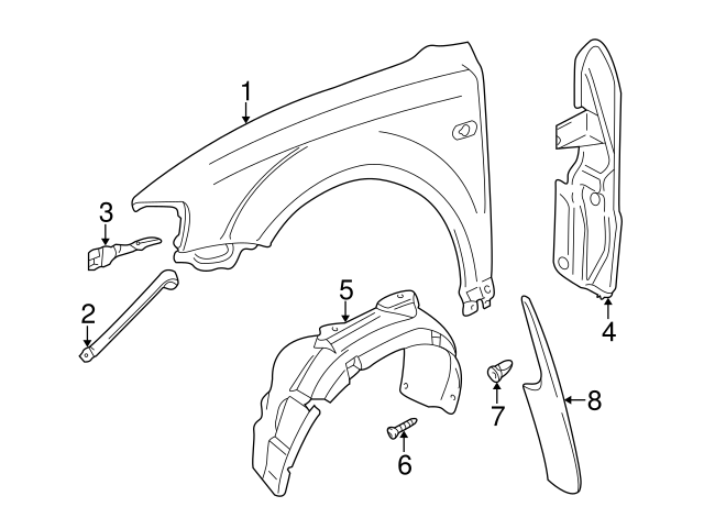 Guide Bracket Nut N-908-214-01 - View 29