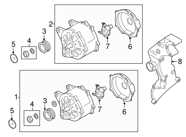 Pulley Hardware Kit 028-903-320-C - View 87