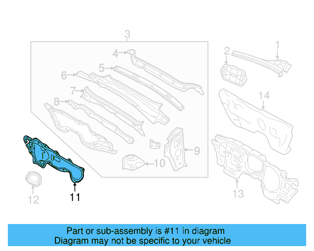 Frame Assembly 1K0-802-165-A - View 6