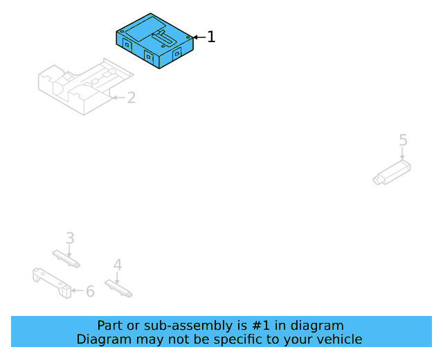 Control Module 5K0-959-434-K - View 3