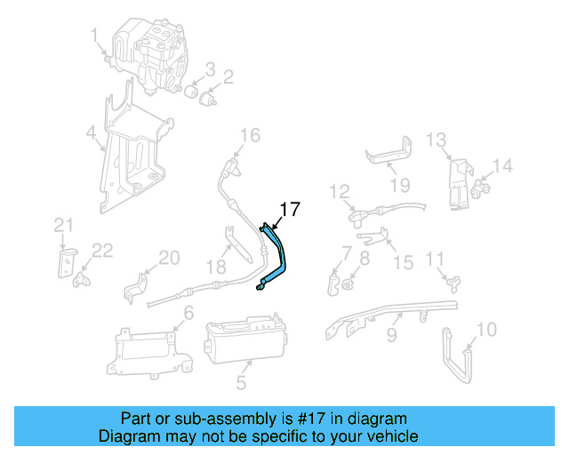 Rear Sensor Guide 701-971-851-B - View 4