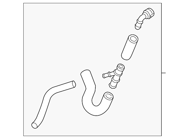 Heater Hose 5Q0-122-073-AB