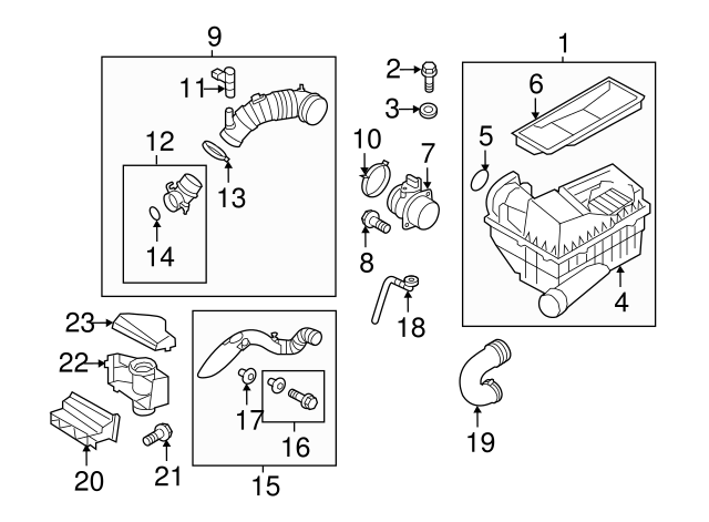 Air Pipe Bolt Assembly 3C0-145-830 - View 5