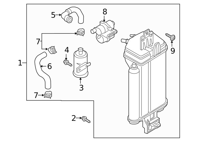 Leak Detect Pump Screw N-106-336-03