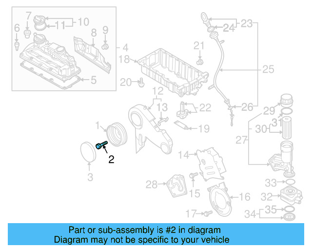 Vibration Damper Bolt WHT-004-573 - View 4