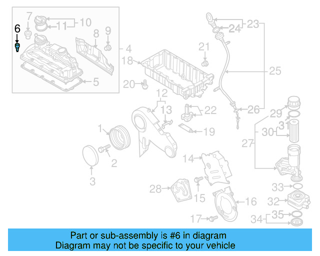 Cylinder Head Screw N-105-540-05 - View 30