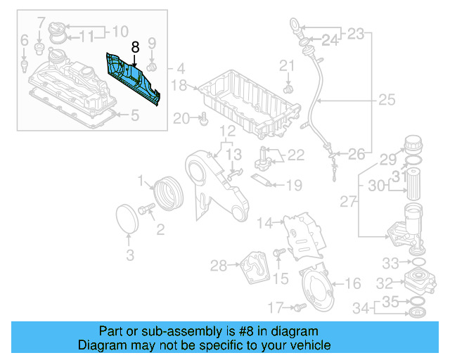 Heat Shield 03L-129-969-D - View 9